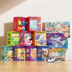 Mideer Level Up! Puzzle Serisi – Seviye 4: Masal Kasabası