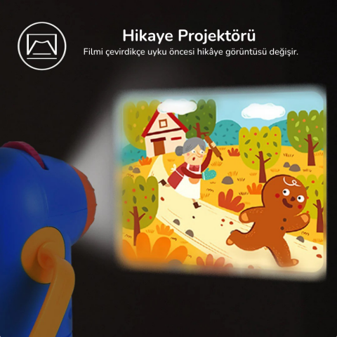 Hikaye Projektörü - 4’ü 1 Arada