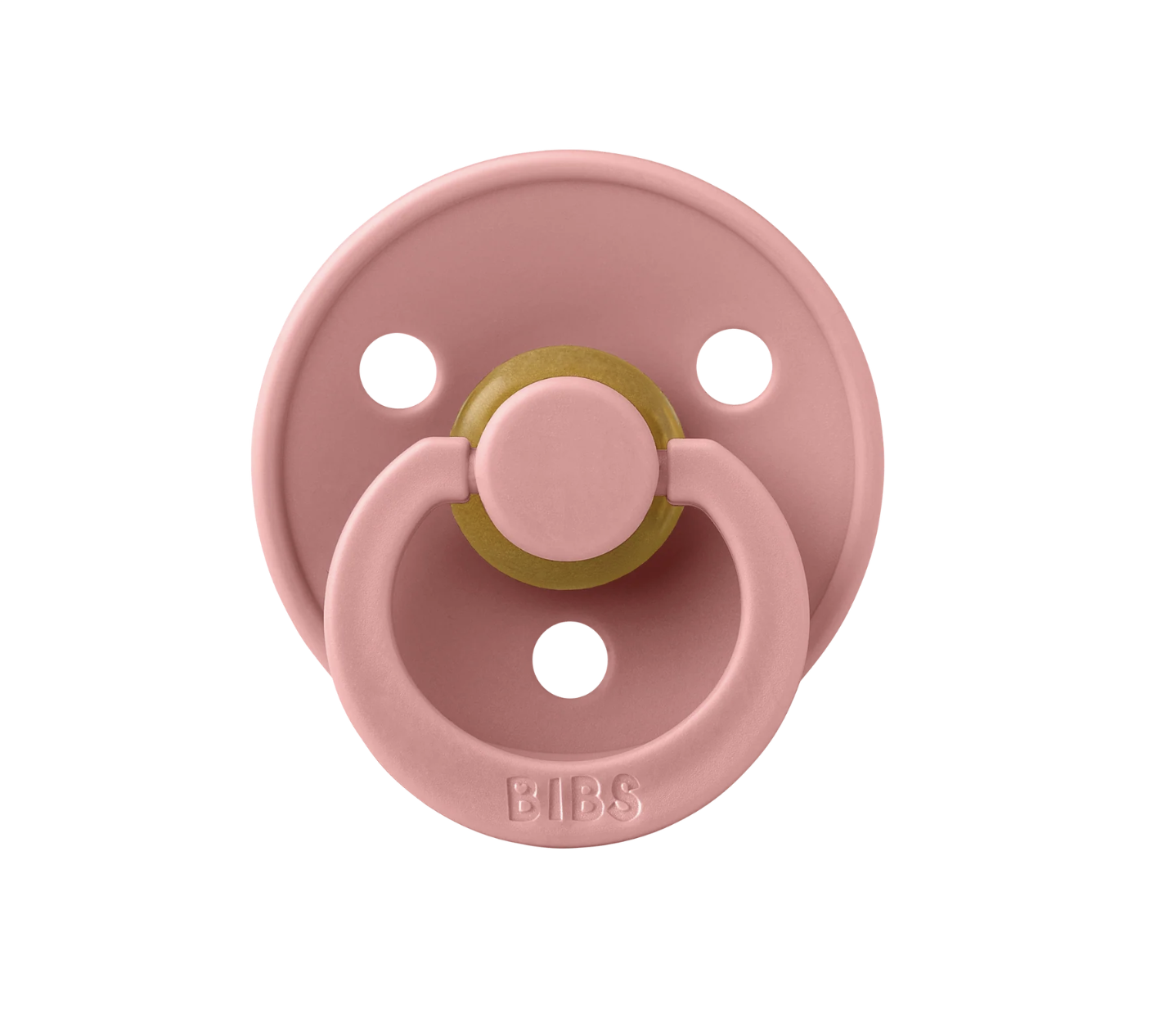 Bibs Colour Kauçuk Emzik – Dusty Pink, Size: 2 (6+ Ay)