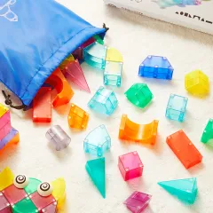 Mideer Magnetic İnşaat Blokları - 20 Parça