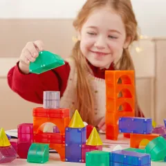 Mideer Magnetic İnşaat Blokları - 46 Parça