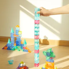 Mideer Magnetic İnşaat Blokları - 46 Parça