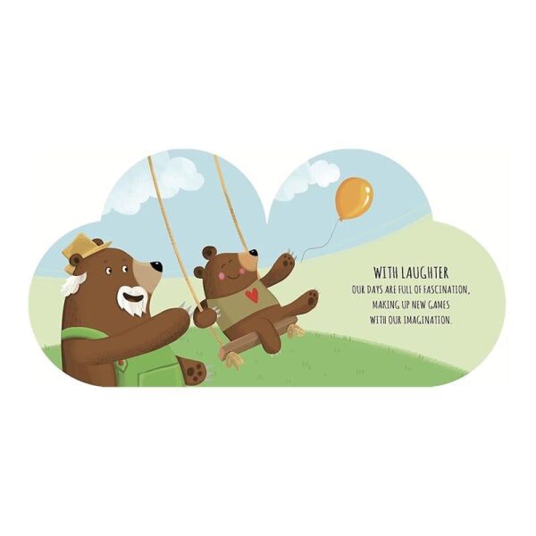 With Love Grandad - Shaped Board Book