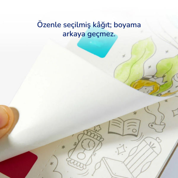Mideer Akıllı Sulu Boya Defteri - Unicorn Efsanesi
