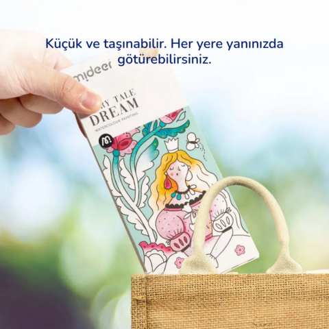 Akıllı Sulu Boya Defteri - Masal Dünyası
