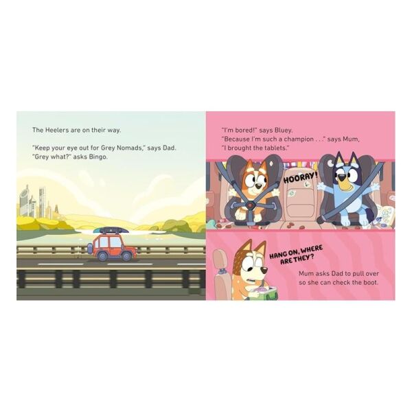 Bluey - Road Trip - Board Book