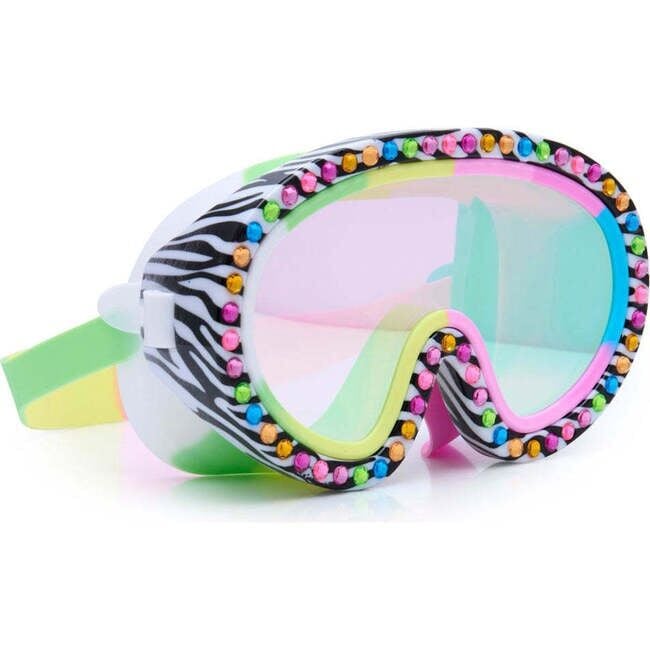 Bling2O - Zebra Desenli Yüzme Maskesi