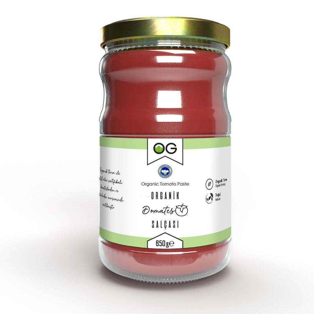 Organik Domates Salçası - 650 Gr