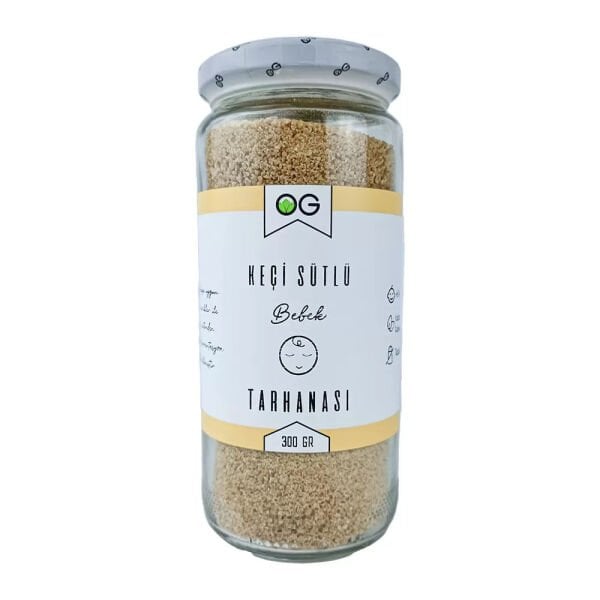 Keçi Sütlü Bebek Tarhanası - 300 Gr, +6 Ay