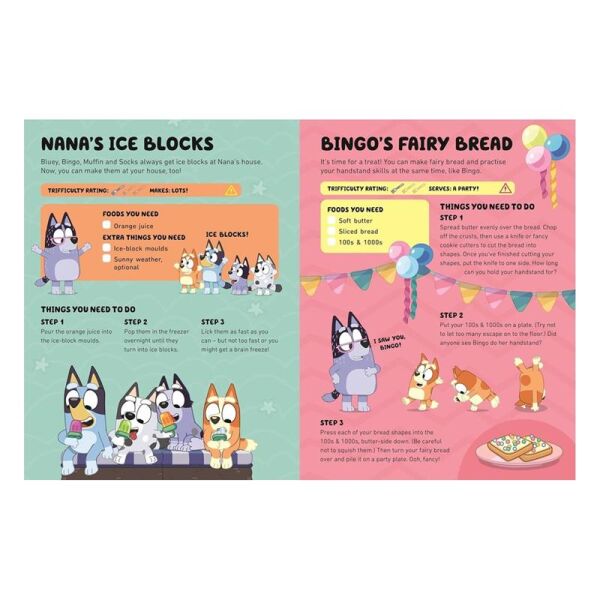 Bluey -Bluey and Bingo s Fancy Restaurant Cookbook