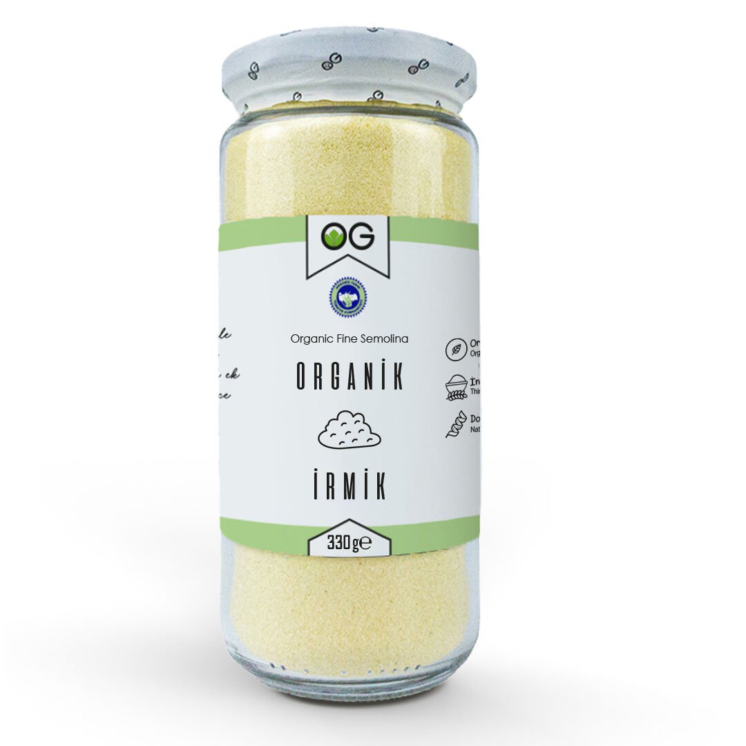 Organik İrmik - 330 Gr, +6 Ay