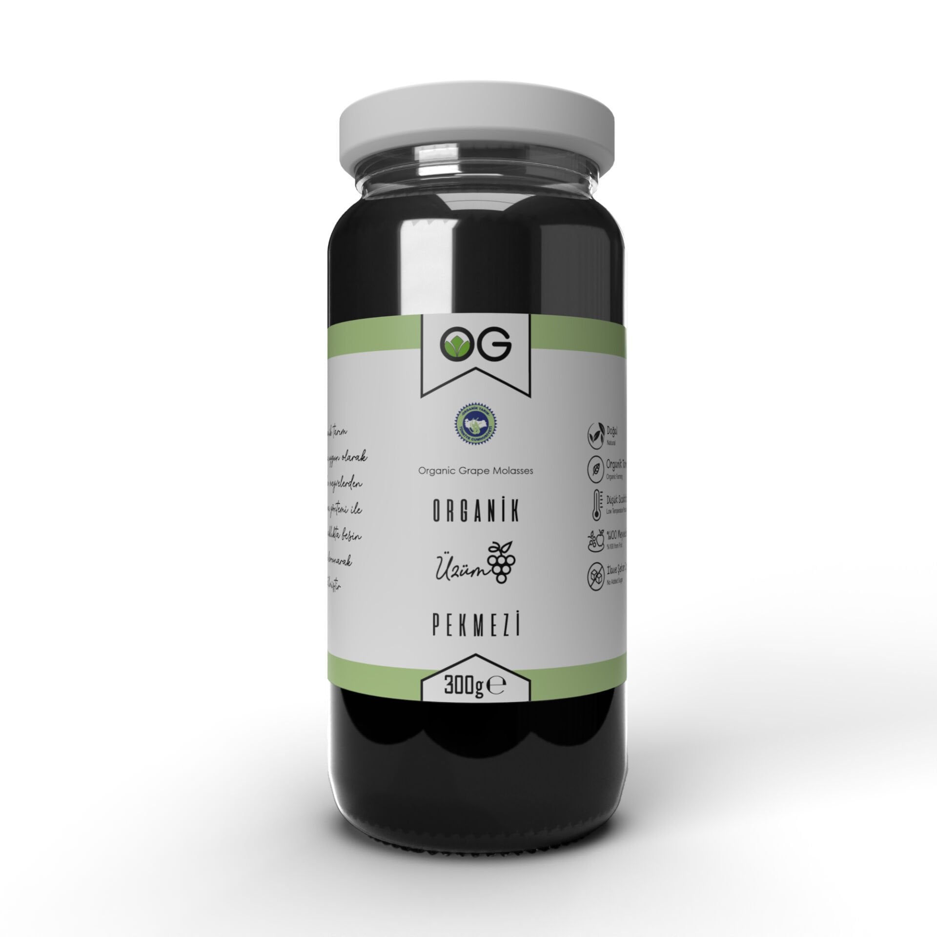Organik Üzüm Pekmezi - 300 Gr