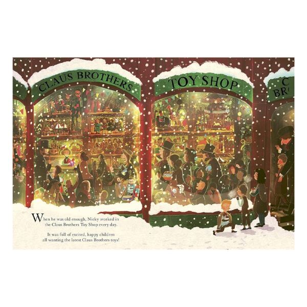 Kid Christmas of the Claus Brothers Toy Shop