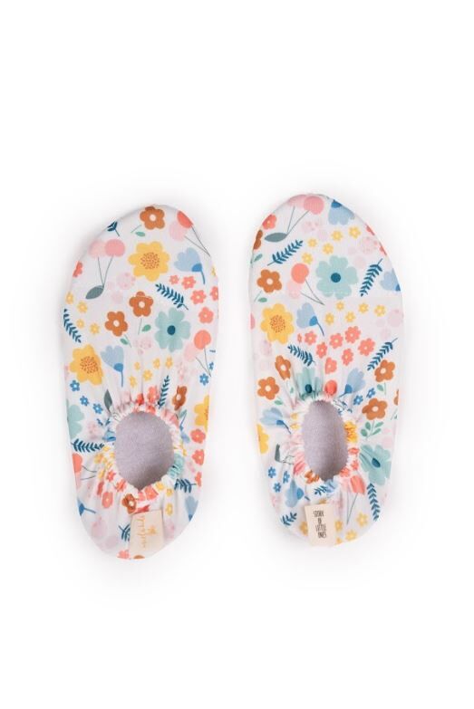 Miela Kids Kaydırmaz Havuz/Deniz Patik - Pretty Floral 24-26