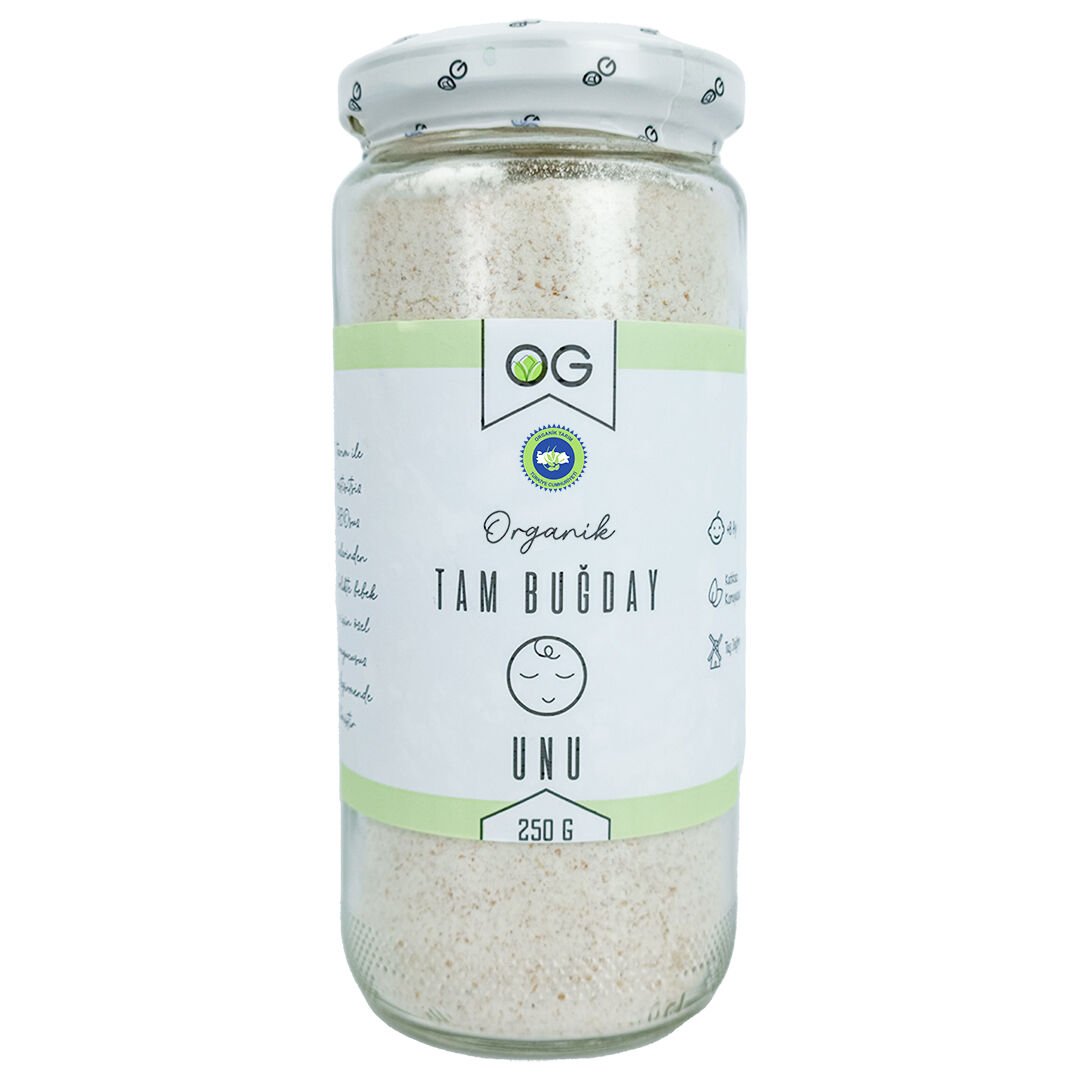 Organik Tam Buğday Unu 250 Gr