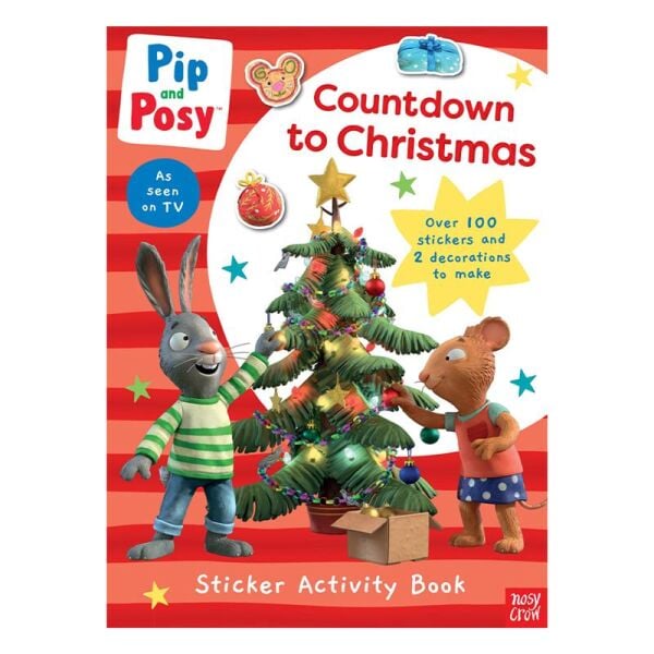Pip And Posy - Countdown To Christmas Sticker