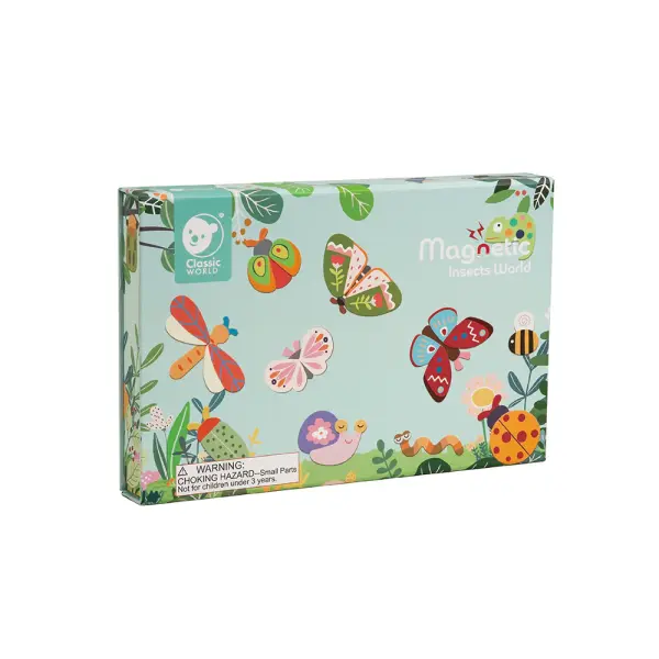 Mıknatıslı Oyun Seti - Insects World