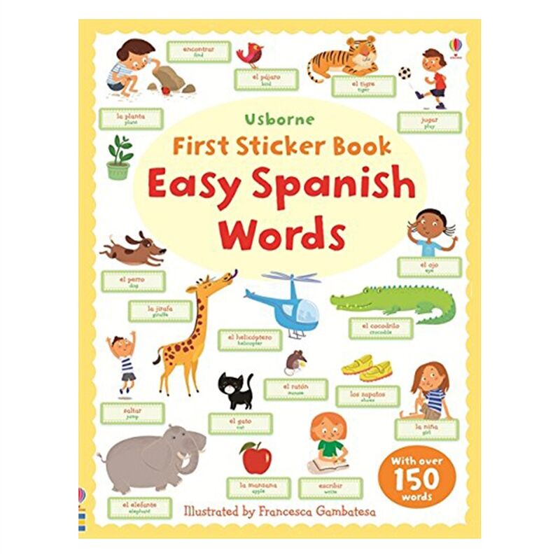 EASY SPANISH WORDS - FIRST STICKER BOOK