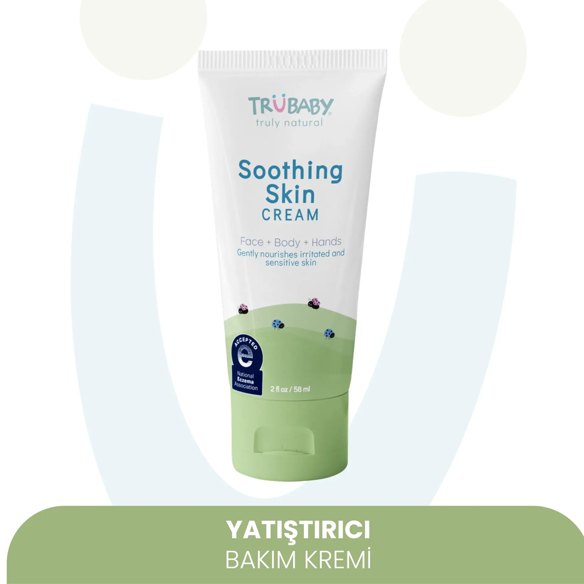 Egzama Eğilimli Ciltler İçin Yatıştırıcı Bakım Kremi - 58 ml