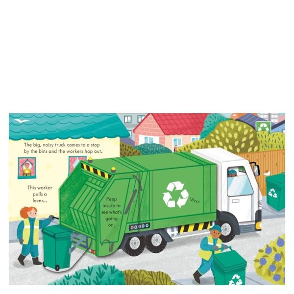 Peep Inside How A Recyclingtruck Works