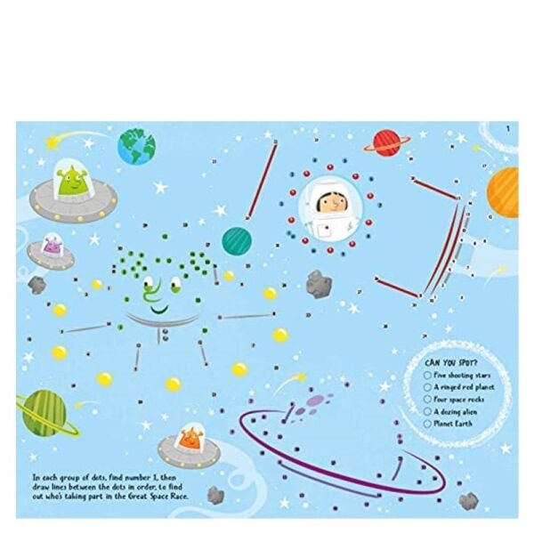 Dot To Dot Puzzles Pad