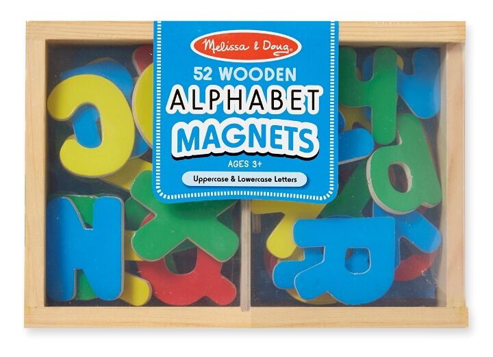 Ahşap Mıknatıslı Harfler