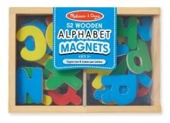 Ahşap Mıknatıslı Harfler