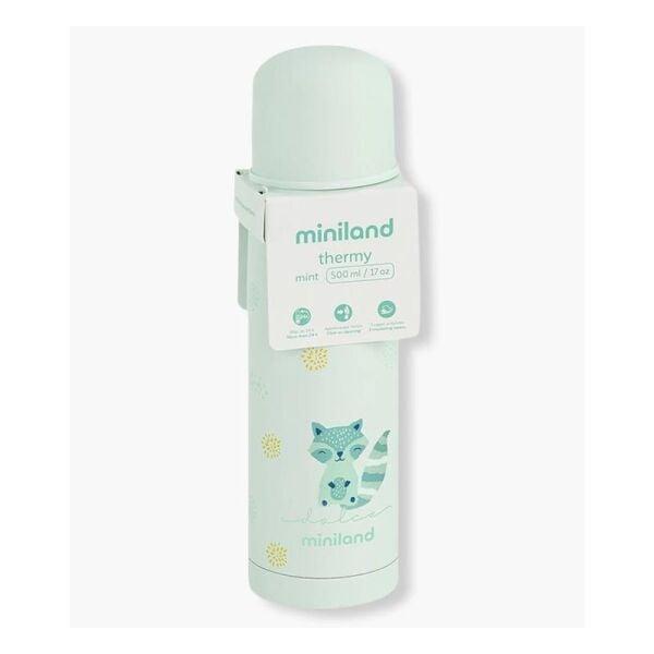 Paslanmaz Çelik Termos 500 ml - Mint Yeşili