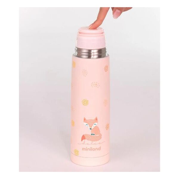 Paslanmaz Çelik Termos 500 ml - Açık Pembe
