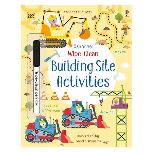 Wipe-Clean Building Site Activities
