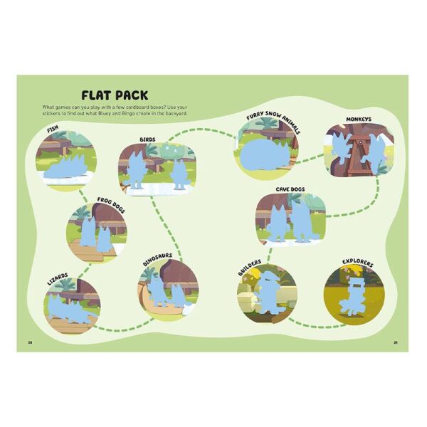 Bluey - Super Stickers An Activity Book