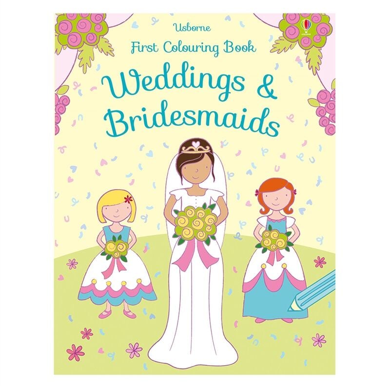 Wedding - Bridesmaids - First Colouring Book
