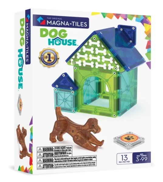 Magna-Tiles  Dog House - 13 Parça