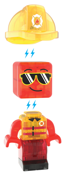 Magna-Tiles Fire Rescue - 27 Parça