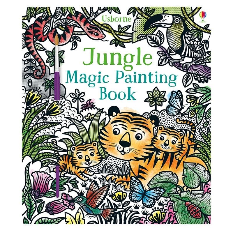 Jungle Magic Painting Book