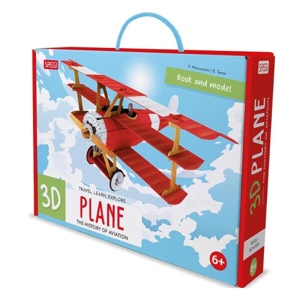 3D Uçak - Kitap ve 3D Model