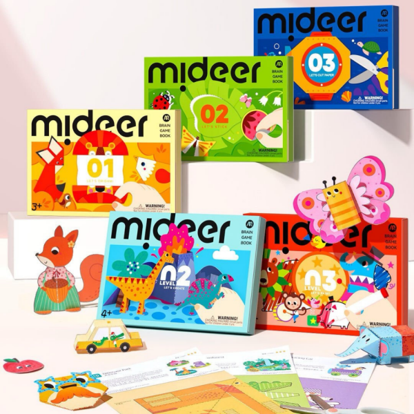 Mideer Zeka Oyunu Kitabı – 3’lü Set 2. Seviye
