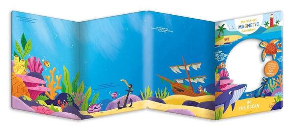 My Fold-Out Magnetic Adventure - In The Ocean