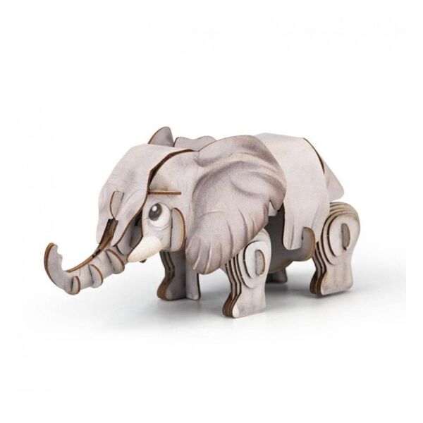 Yap ve Seslendir - 3D Puzzle Afrika Fili