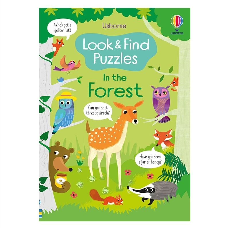 Look And Find Puzzles: In The Forest