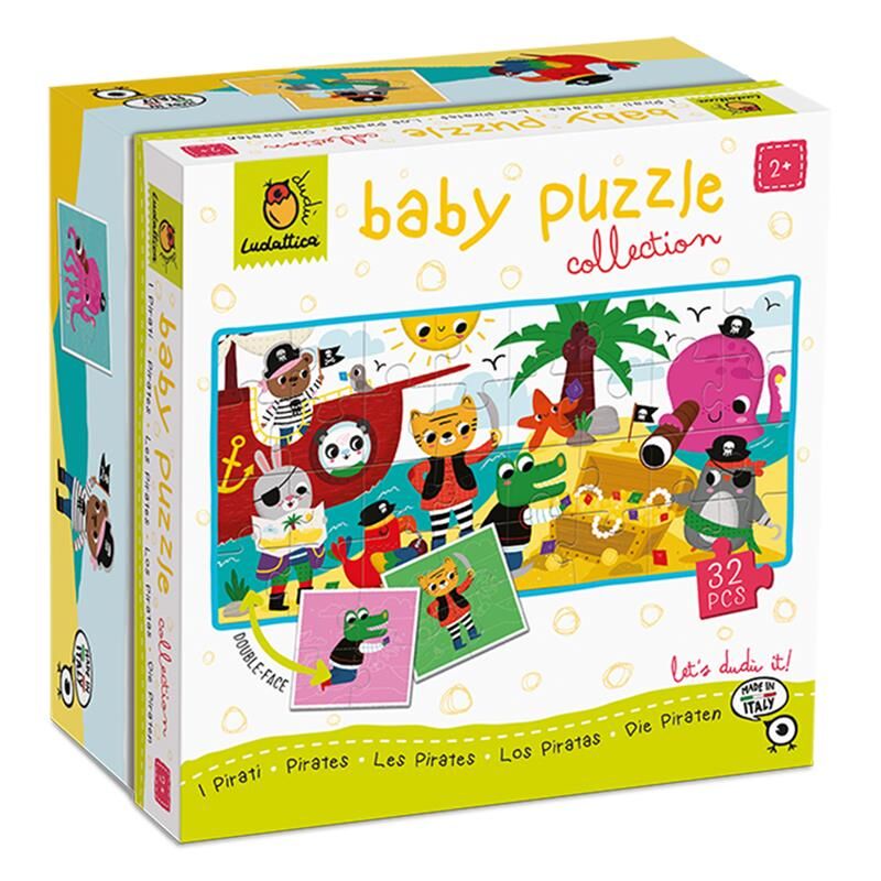 Bebekler için Puzzle - Korsan