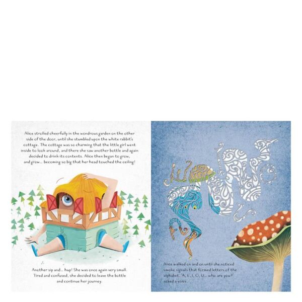 Die Cut Fairytales - Alice In Wonderland