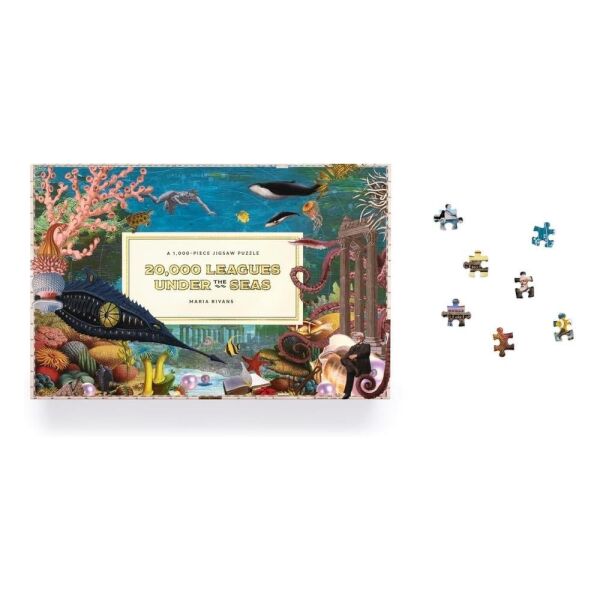 Denizler Altında 20.000 Fersah - 1000 Parça Puzzle