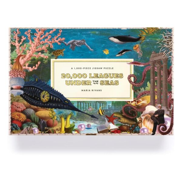 Denizler Altında 20.000 Fersah - 1000 Parça Puzzle