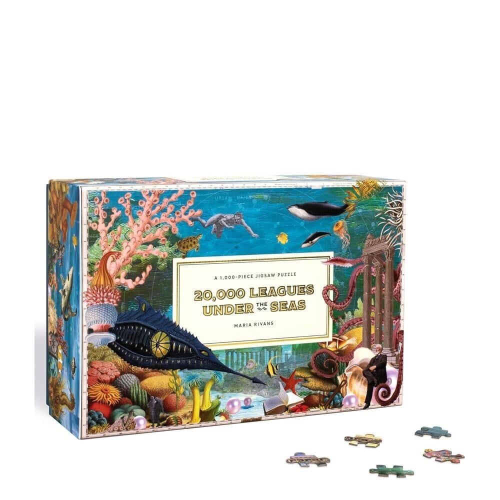 Denizler Altında 20.000 Fersah - 1000 Parça Puzzle