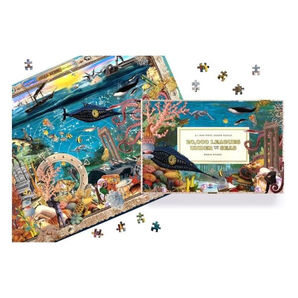 Denizler Altında 20.000 Fersah - 1000 Parça Puzzle