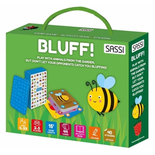 Çocuklar için Blöf Kart Oyunu - Bahçe