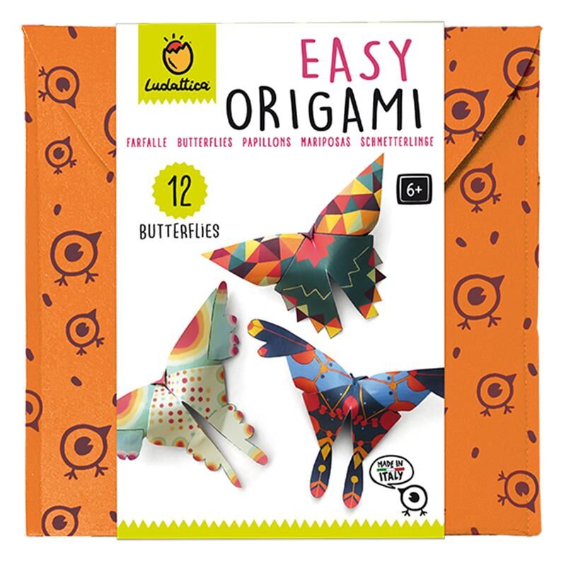 Adım Adım Origami - Kelebekler